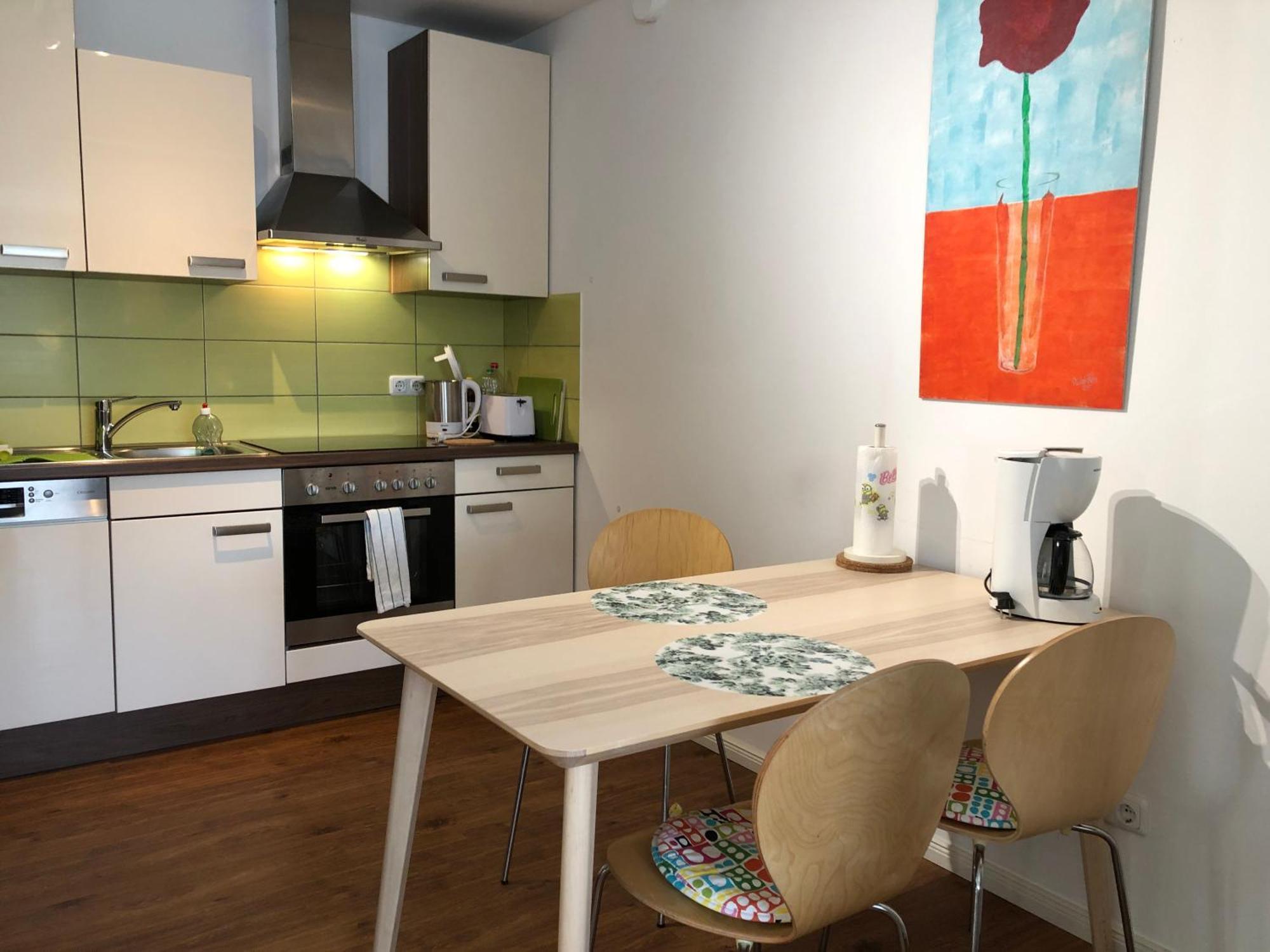 Fuer Aktive Reisende Mein Aparthotel Ochsenfurt Mit Terrasse, Ideal For Long Stay, Relocation Eksteriør billede